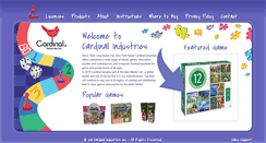 Desktop Screenshot of cardinalgames.com